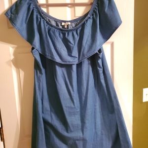 Jean dress Size 2X